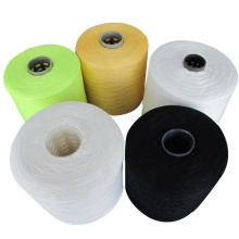 industrial price 100 pct spun polyester yarn customized logo 40/2